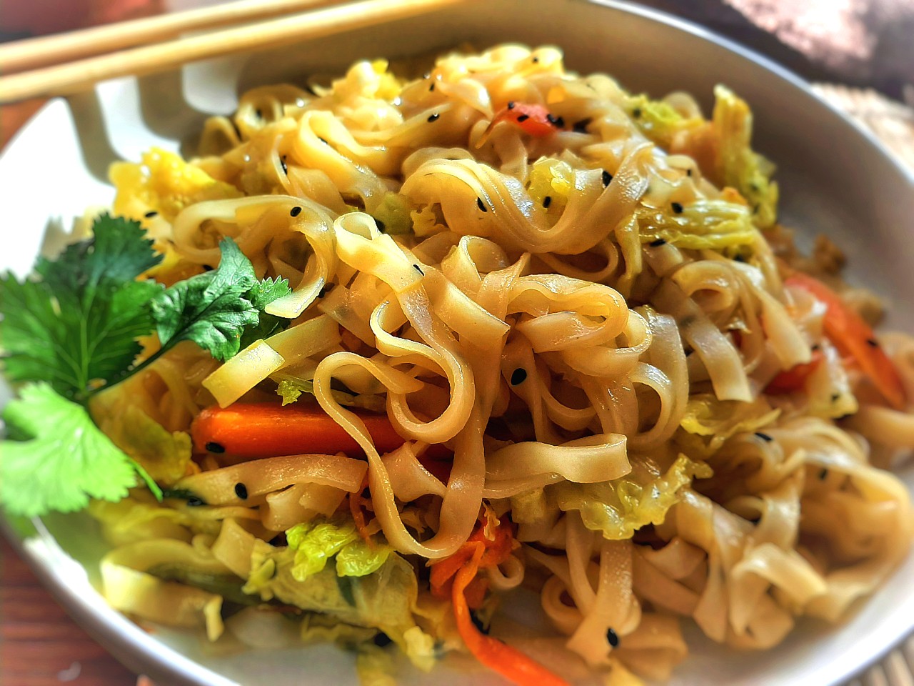 receta tallarines vegetales